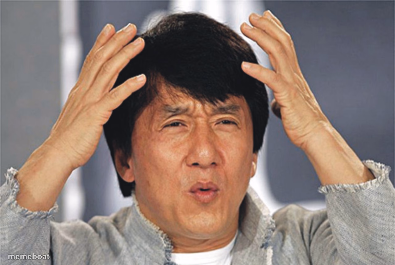Jackie Chan Confused - meme generator image preview