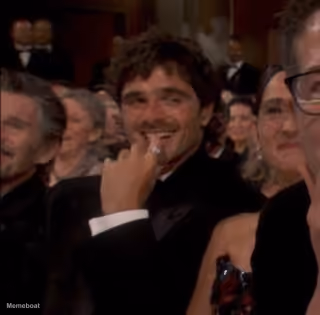 Jacob Elordi Smiling Reaction