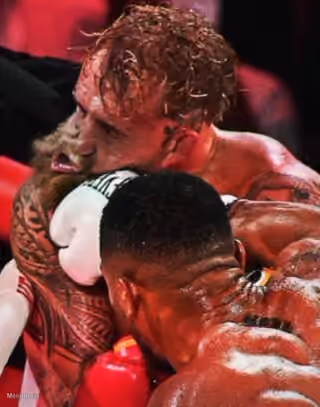 Jake Paul Getting Punched in the Face