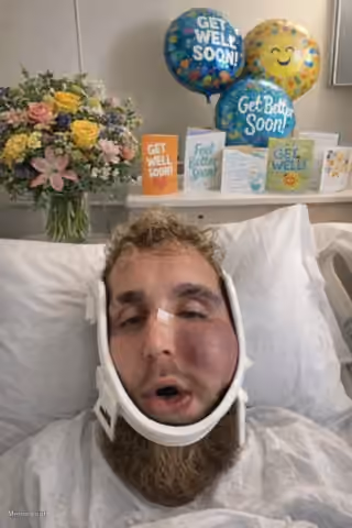 Jake Paul Hospital Bed