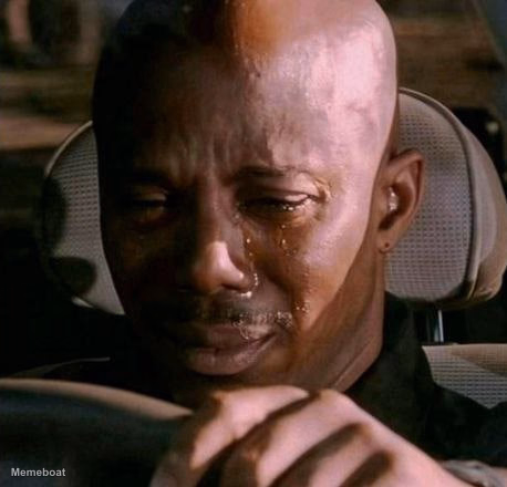 James Doakes Crying - Can't Prove it - meme generator image preview