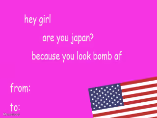 Japan Bomb Valentines Day Meme
