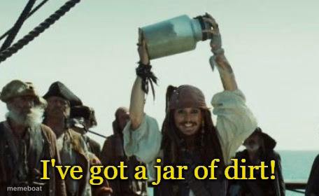 Jar of dirt - meme generator image preview