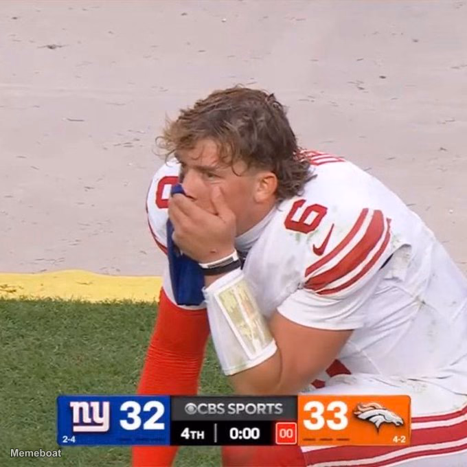 Jaxson Dart Devastated - meme generator image preview