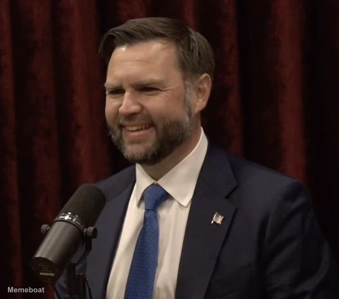 JD Vance on Joe Rogan Podcast - meme generator image preview