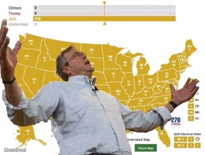 Jeb Wins - meme generator image preview