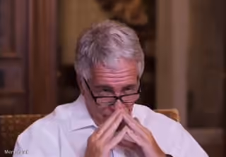Jeffrey Epstein Steeple Hand Gesture in a Interview with Bannon