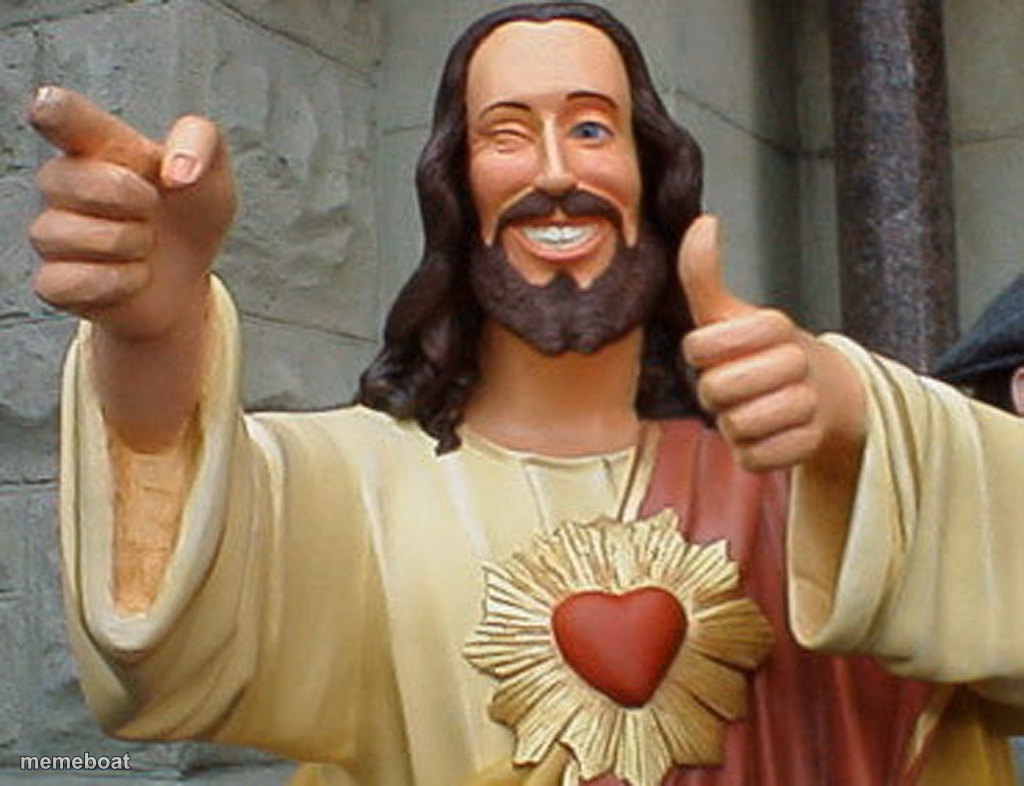 Jesus Buddy - meme generator image preview