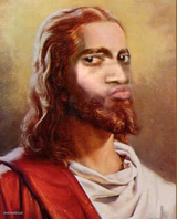 jesus face when
