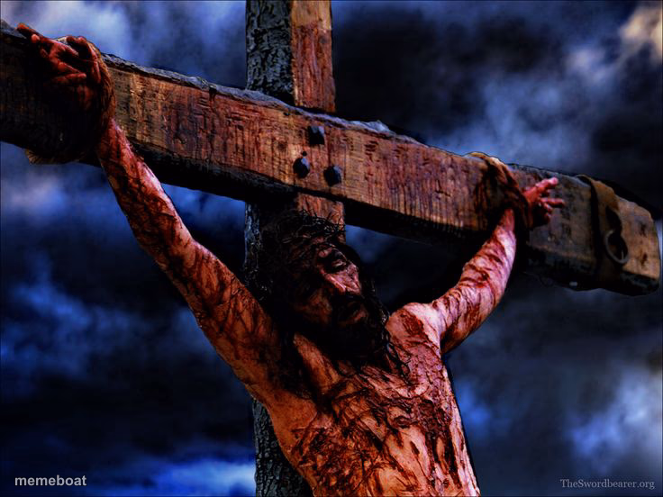 Jesus on the cross - meme generator image preview