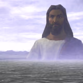Jesus Overlooking