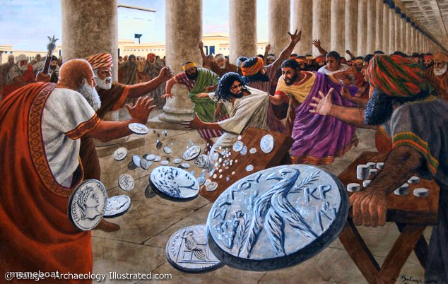 Jesus Table-memboatping Christ - meme generator image preview