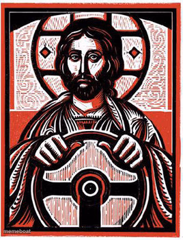 Jesus take the wheel - meme generator image preview