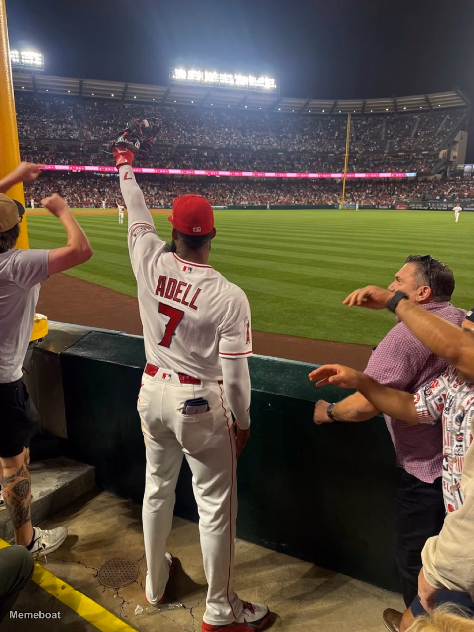 Jo Adell Catch - meme generator image preview