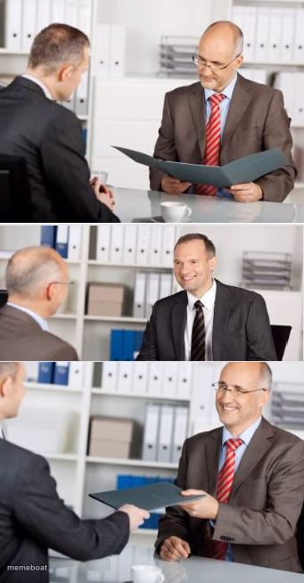 job interview - meme generator image preview
