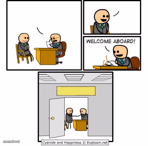Job interview - meme generator image preview