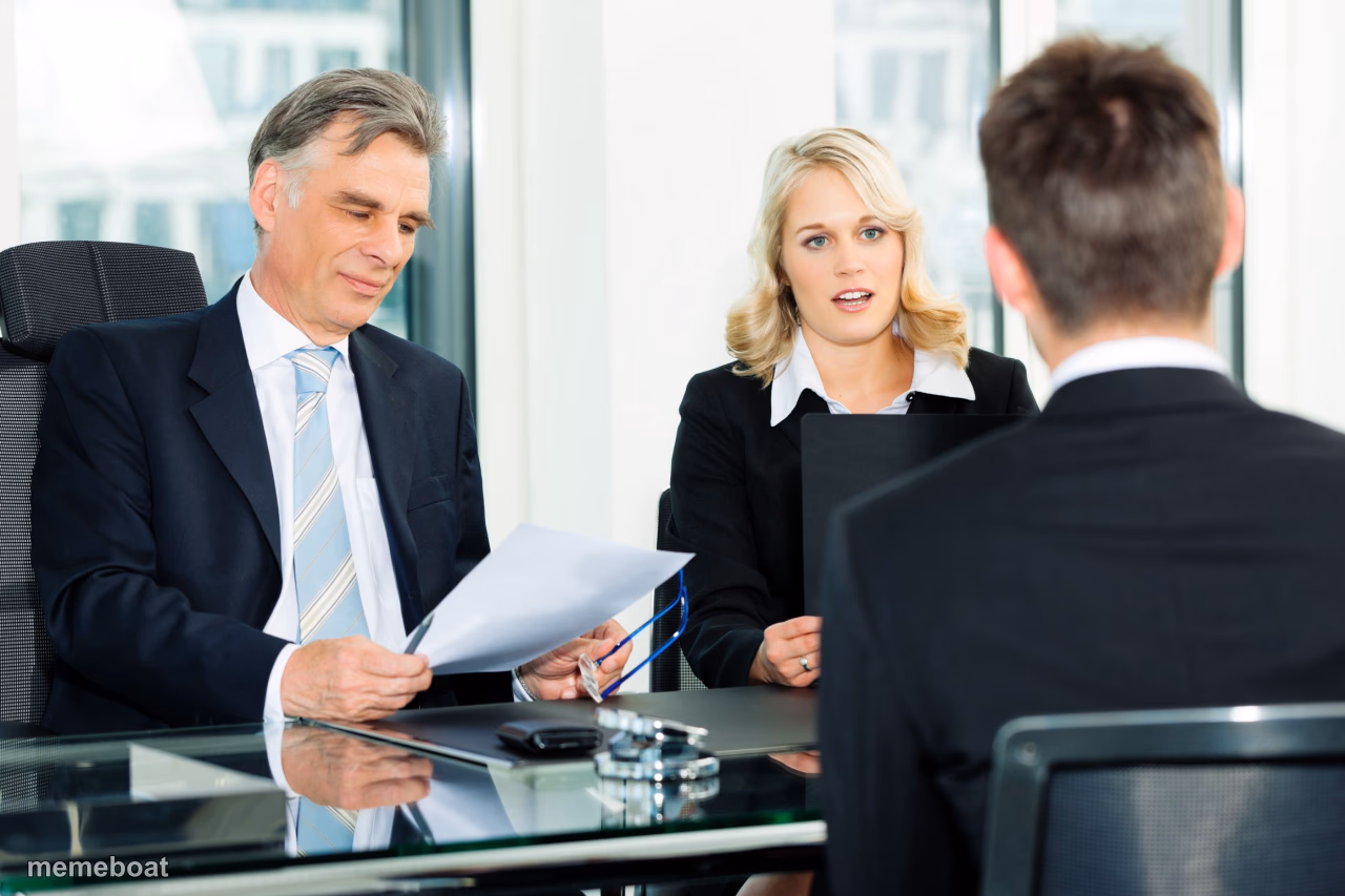 job interview - meme generator image preview