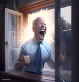 joe biden yelling