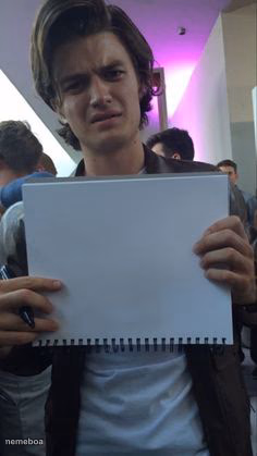 Joe Keery meme template - meme generator image preview