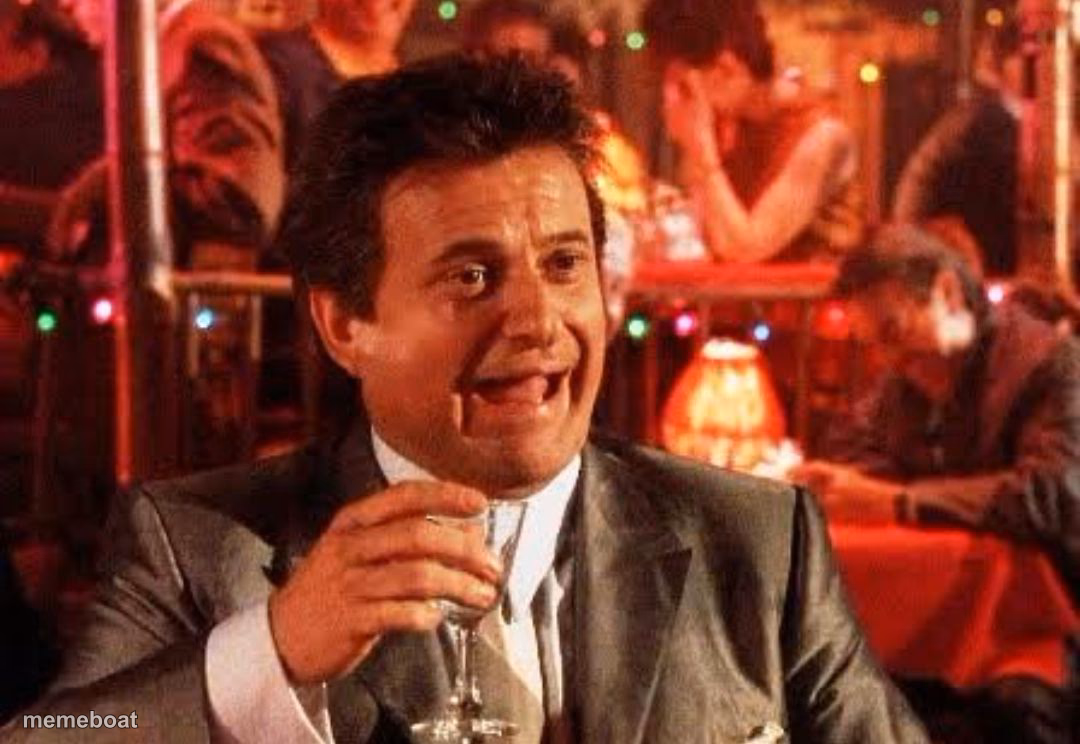 Joe Pesci Goodfellas - meme generator image preview