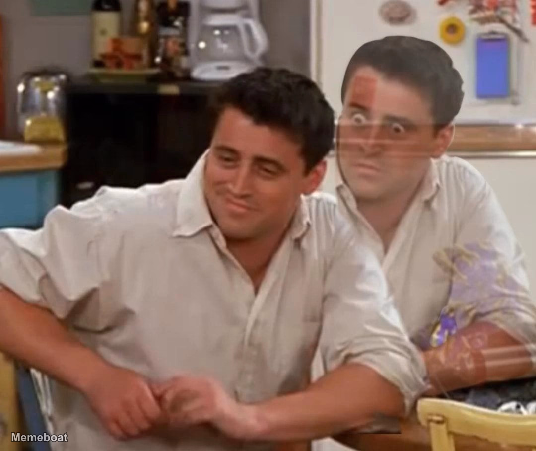 Joey's Brain - "Friends" - meme generator image preview