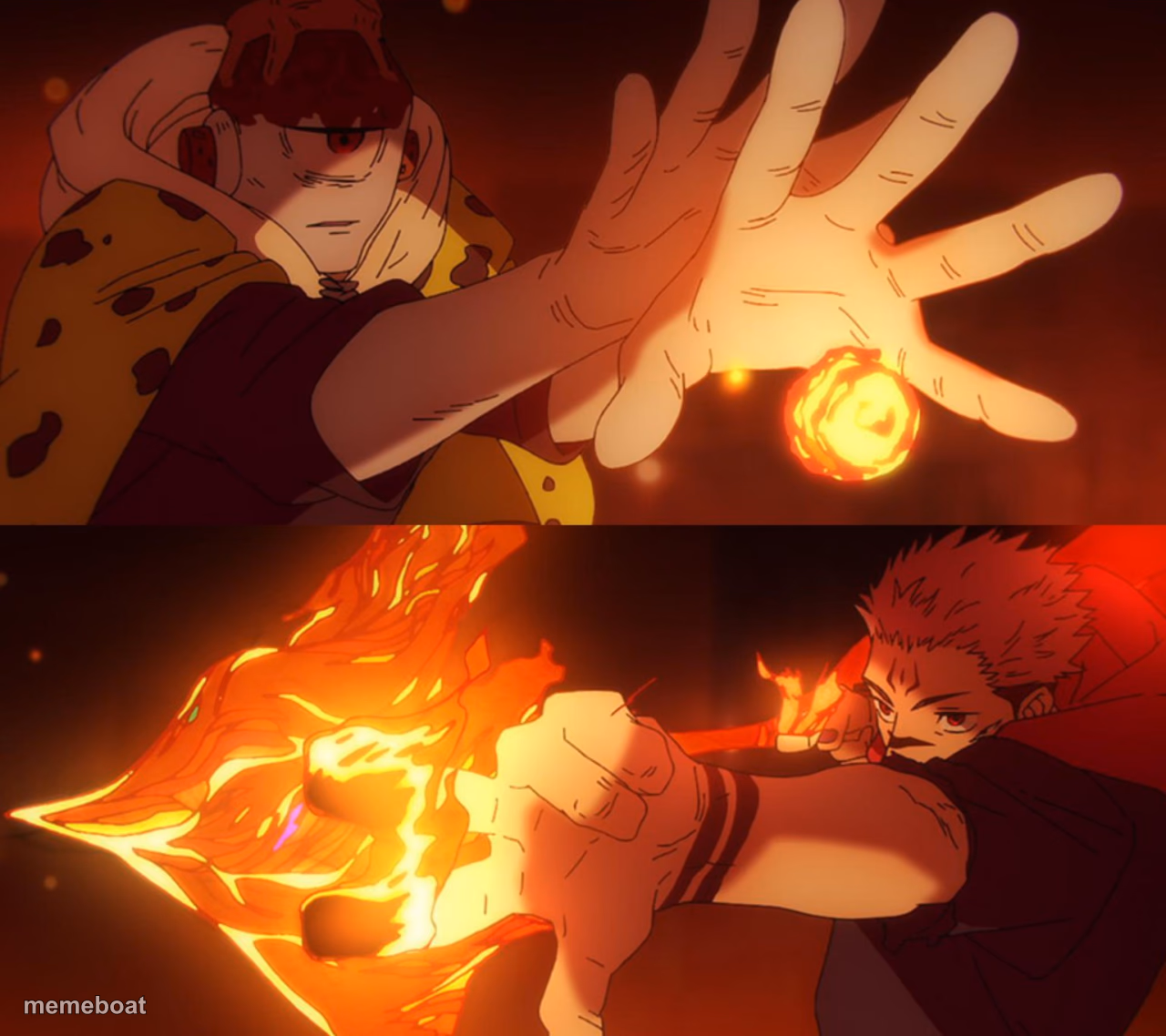jogo vs sukuna - meme generator image preview