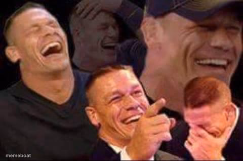 john cena laughing - meme generator image preview