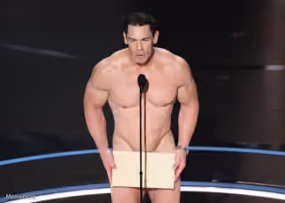 John Cena Naked at Oscars