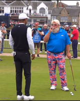 John Daly and Tiger Woods