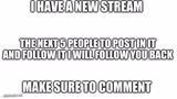 Join my stream