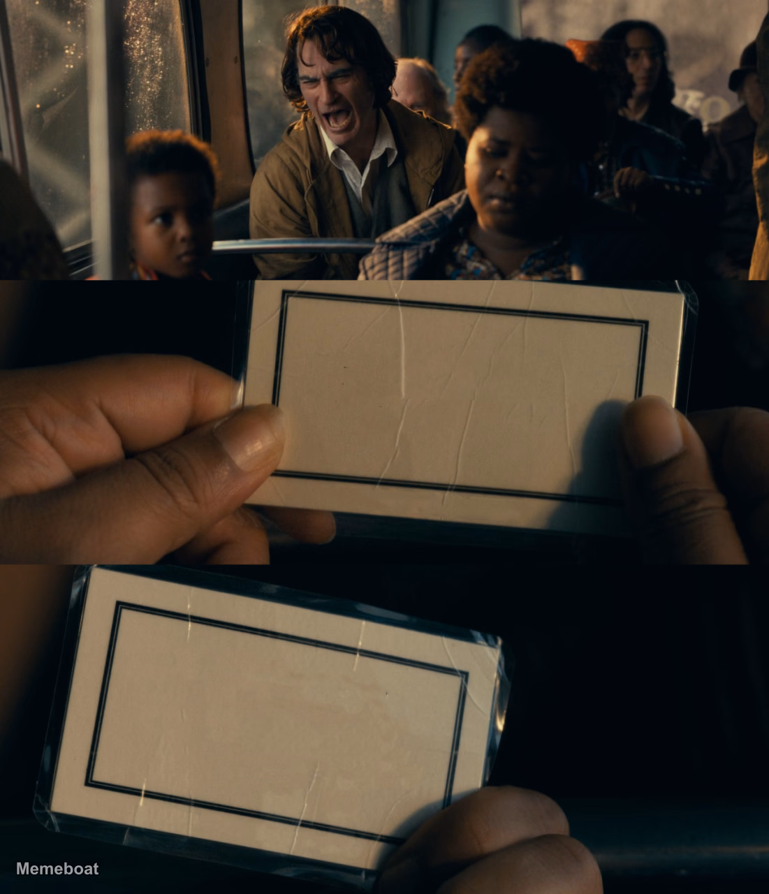 Joker Bus Card - meme generator image preview