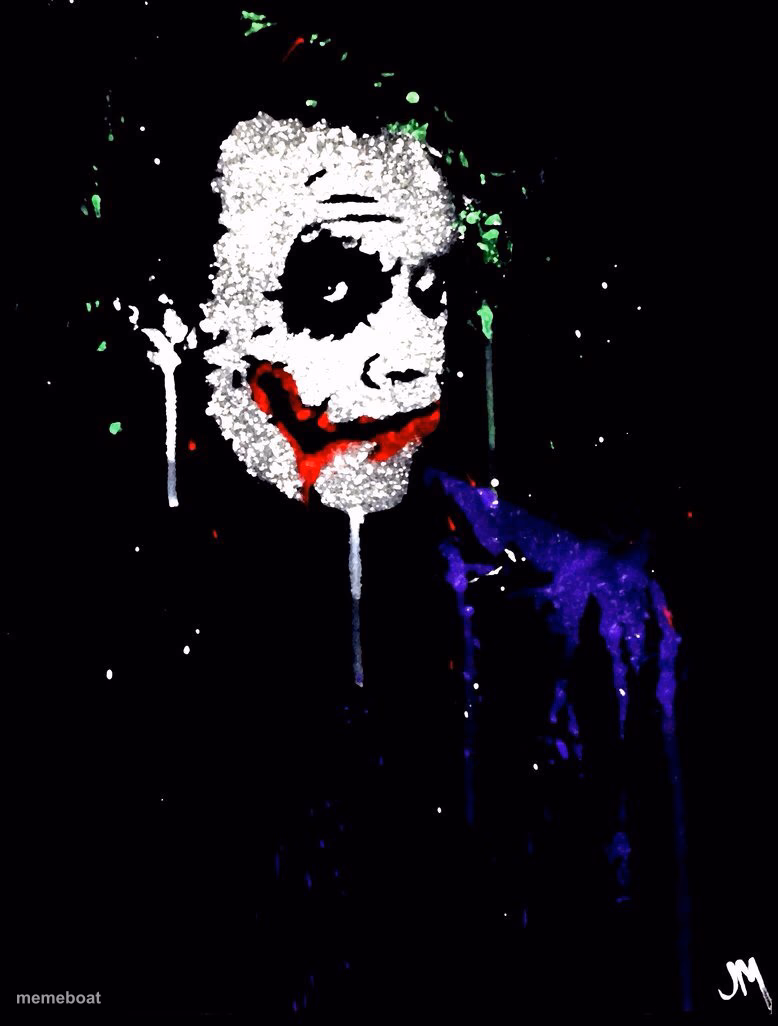 Joker Spray Painted - meme generator image preview