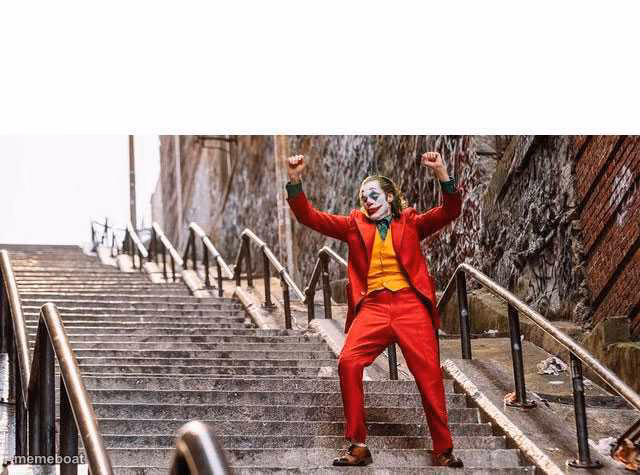 Joker Stairs - meme generator image preview
