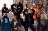 Joker,Peter Parker,Anakin and co dancing