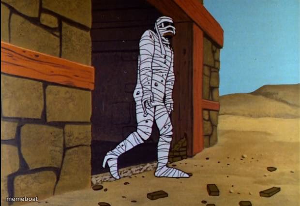 Jonny Quest Mummy - meme generator image preview