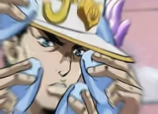 Jotaro Sweating