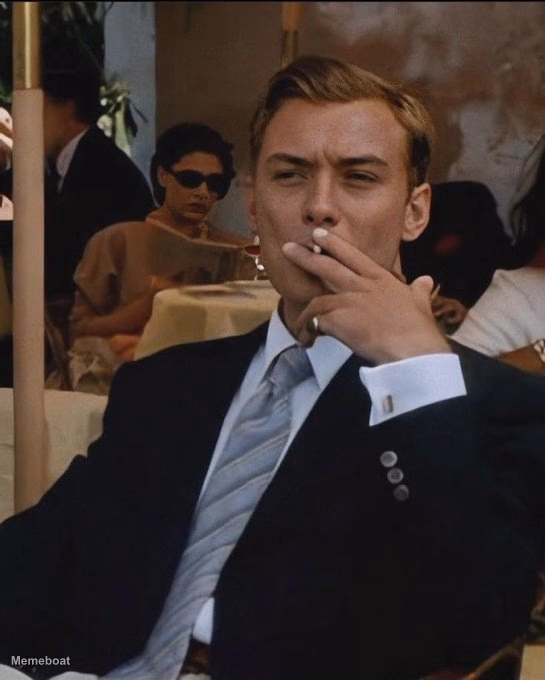 Jude Law Smoking - meme generator image preview