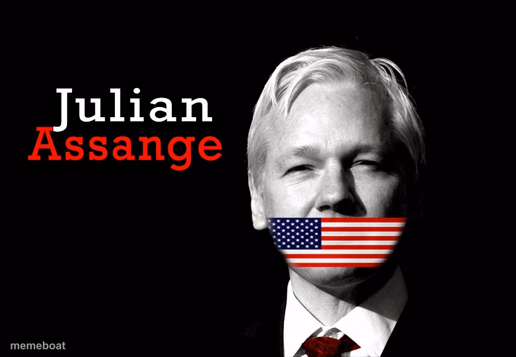 Julian Assange 2016 - meme generator image preview