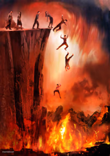 jumping into hell