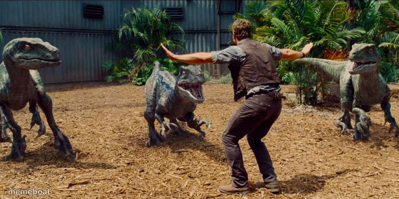 Jurassic park raptor - meme generator image preview