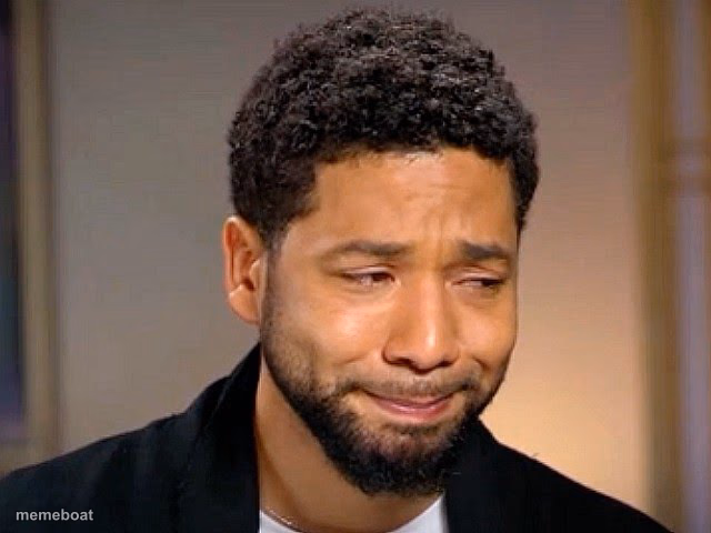 Jussie Smollet Crying - meme generator image preview