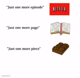 Just one more
