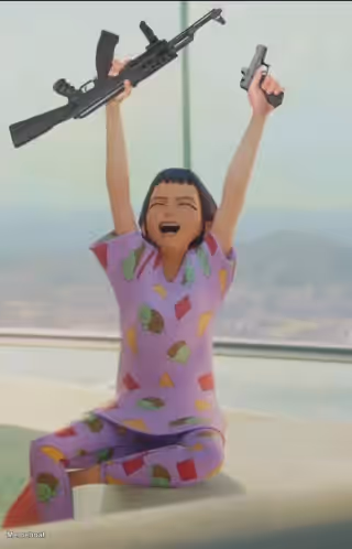 Zoey With A Gun