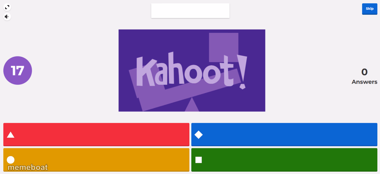 KAHOOT MEME - meme generator image preview