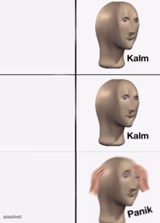 kalm kalm panik