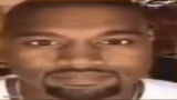 Kanye staring
