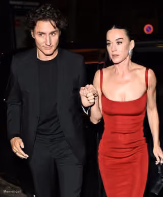 Katy Perry and Justin Trudeau Holding Hands