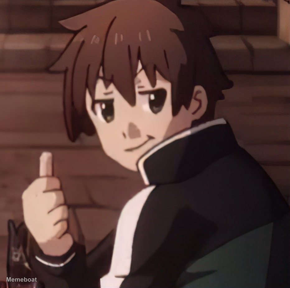 Kazuma Thumbs Up - meme generator image preview
