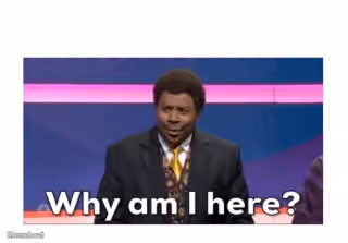 Kenan Thompson "Why Am I Here?"