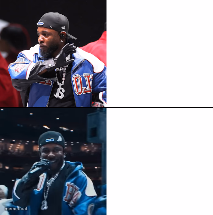 Kendrick Posting - meme generator image preview